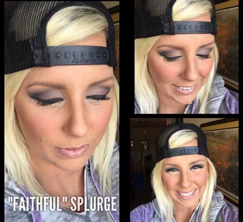 Younique Faithful Splurge Cream Shadow And Palette Using Tender And