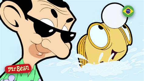 O Peixinho Dourado Mr Bean Epis Dios Completos Animados Mr Bean Em