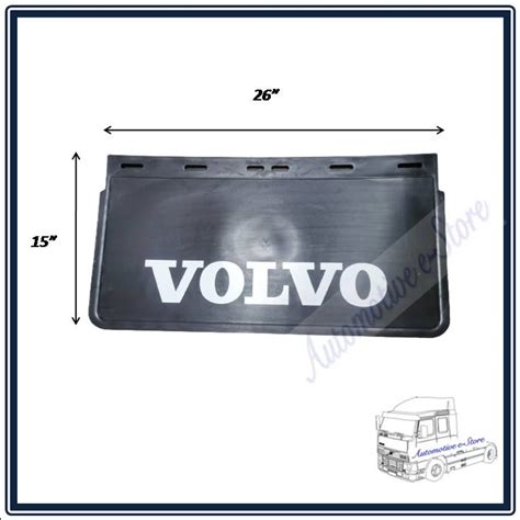 READY STOCK VOLVO SCANIA MUDFLAP MUDGUARD PVC 15 X26 LORRY