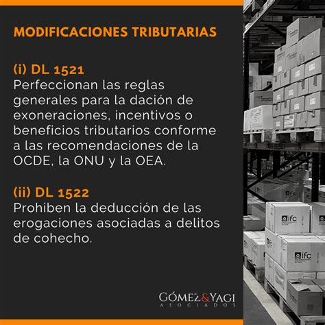 Modificaciones Tributarias G Mez Yagi Asociados