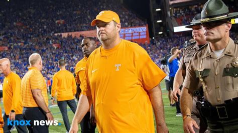 Tennessee Football Coach Josh Heupel Previews The Vols Upcoming Game