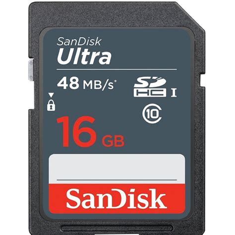 Thẻ Nhớ Sd Sandisk Ultra Class 10 16gb Ổ Cứng Di động Ổ Cứng Hdd