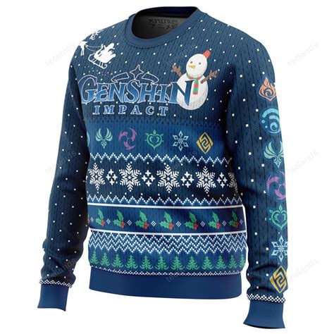 Genshin impact Christmas sweater - Endastore.com