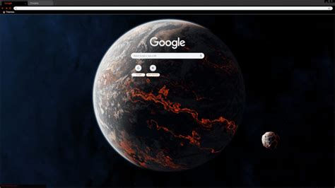 Space Chrome Theme Themebeta