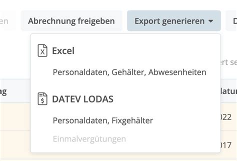 Workflow Erste Abrechnung Mit Datev Lodas Und Personio Personio