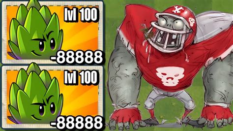 Pvz Tournament Every Plant With Plant Food Vs X Cone Head