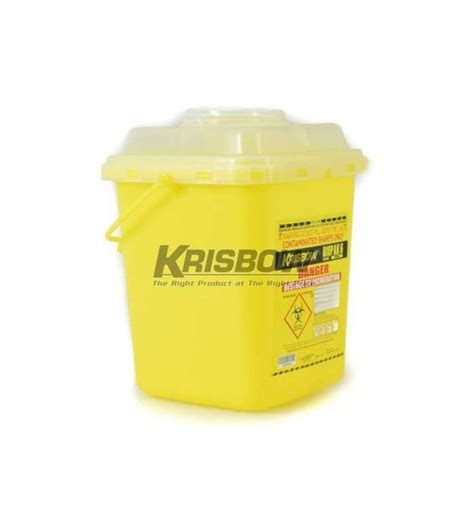 Promo Krisbow Medical Bin Biopak Tempat Tong Sampah Medis Kesehatan L