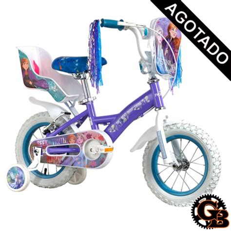 Bicicleta Frozen Aro 12 - Bicicleta Aro 12 Niña Frozen - Disney - Bicicletas Gbikes