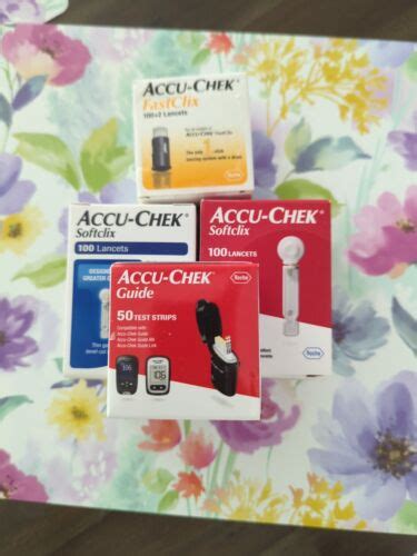 Accu Chek Guide Test Strips Exp Including Softclix