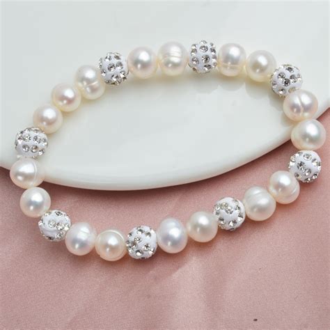 Bracelet Perles Blanche Think Unicorn