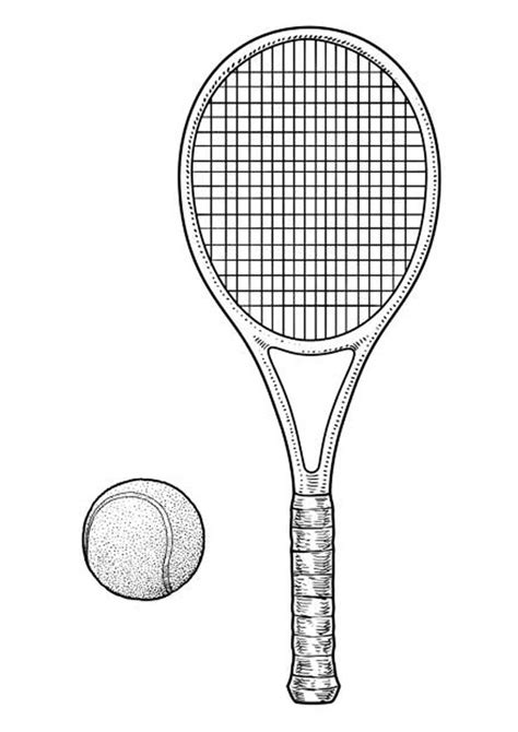 Coloring Pages Tennis