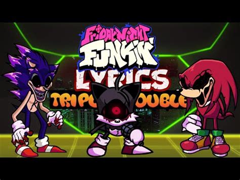 FNF: FRIDAY NIGHT FUNKIN VS TRIPLE TROUBLE | SONIC BEAST | KNUCKLES ...