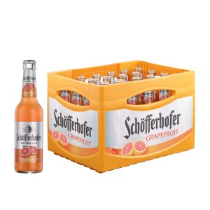 SCHÖFFERHOFER Weizen Grapefruit 24x0 33l MEHRWEG KASTEN BIER BIER