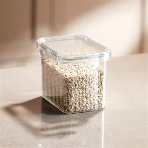 Herrnalise Sealed Can Food Plastic Coffee Kitchen Household Transparent Snack Grain Storage Tank ...