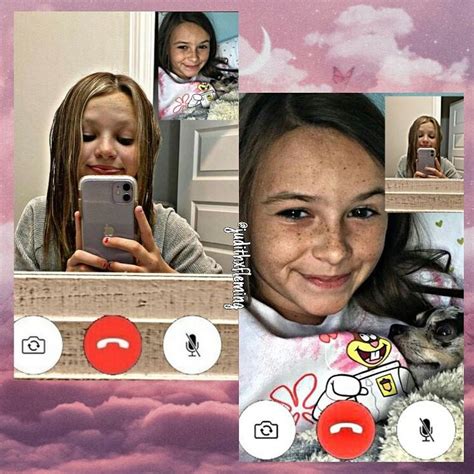 Cailey Fleming Video Calling With Her Friend Parker Johnson Edit ️ ️ Judith Grimes Grimes