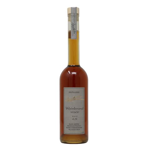 Weinbrand VVSOP - Weingut Bergkeller Andres GbR