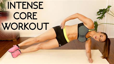 Minute Intense Ab Workout For A Flat Belly Tone Core Six Pack Abs