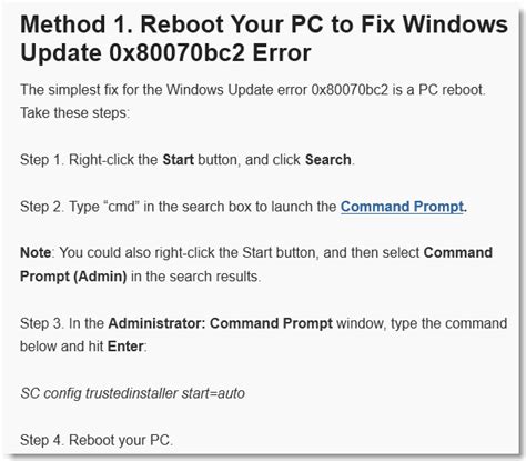 How To Fix Windows Update Error X Bc In Windows Lifeforce