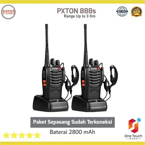 Jual Paket Hemat Unit Sepasang Radio Komunikasi Dua Arah Murah Pxton