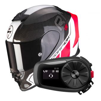 Pack Helmet Intercom Systems Scorpion Exo R Evo Carbon Air Corpus