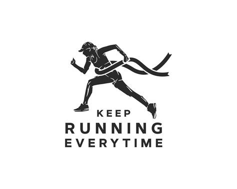 Running Club Logo Marathon Event Logo Design 14798730 Vector Art At