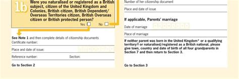 Uk Form C Passport Fill Out Printable Pdf Forms Online