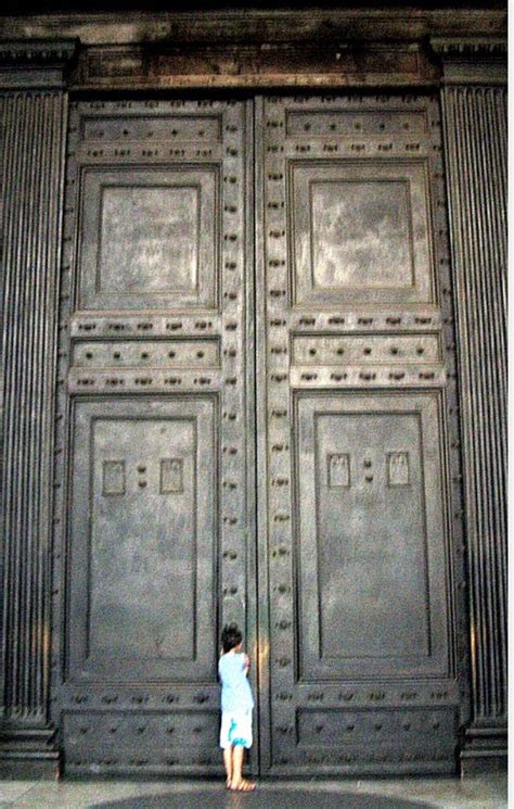 Pantheon Rome Original Roman Intrance Doors Ancient Romans