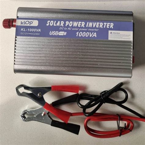 Solar Power Inverter Klop Ac To Dc Volt Ke Volt Watt Plus