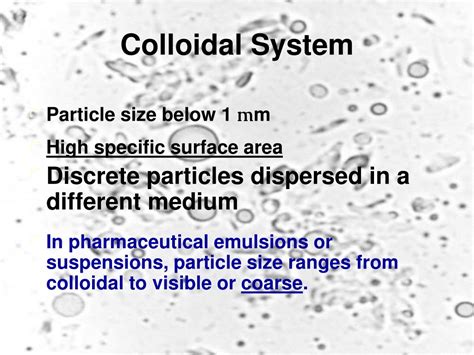 PPT - Colloid An Introduction PowerPoint Presentation, free download ... 