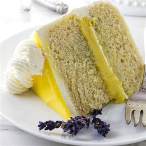 Lemon Lavender Cake - Savor the Best