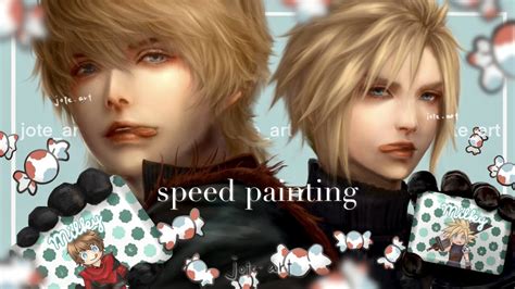 Speed Paintingcloud Strife Ff Joshua Rosfield Ffxvi