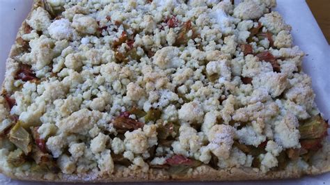 German Rhubarb Streusel Cake Recipe Allrecipes