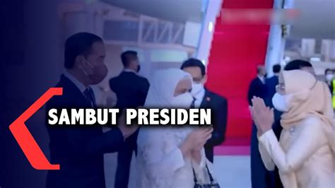 Wapres Panglima Tni Hingga Kapolri Sambut Kedatangan Jokowi Usai