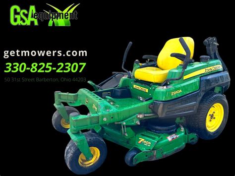 48 John Deere Z910a Commercial Zero Turn Mower 80 A Month Lawn Mowers For Sale And Mower