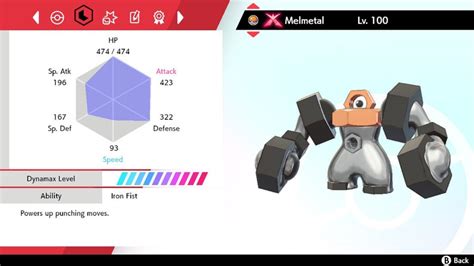 Meltan Melmetal Gigantamax Gmax Shiny Or Normal Perfect Etsy