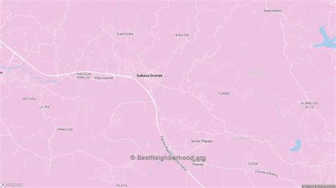 Sabana Grande Municipio Pr Political Map Democrat Republican Areas