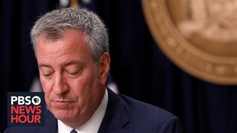 Watch Live New York Mayor Bill De Blasio Gives Coronavirus Update