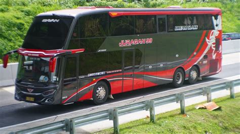 Mantap Hunting Bus Angkatan Pagi Di Jalan Tol Trans Jawa YouTube