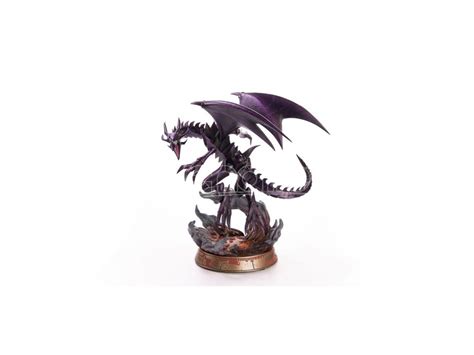 First Figures Yu Gi Oh Pvc Statua Red Eyes B Dragon Purple Colour