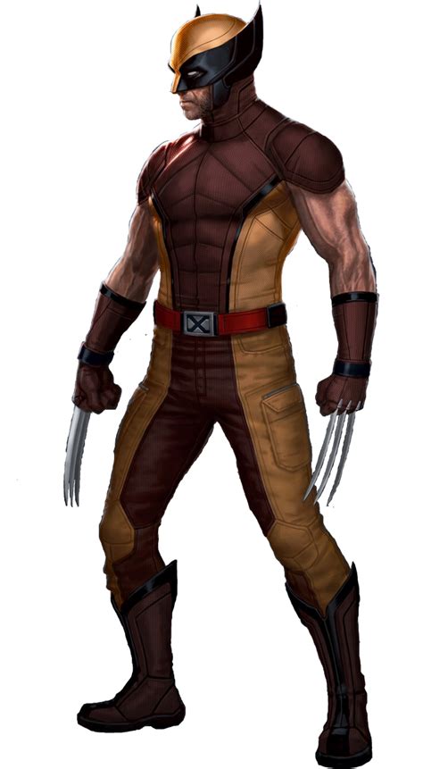 Wolverine brown suit concept art transparent png by ItsmeQ3 on DeviantArt