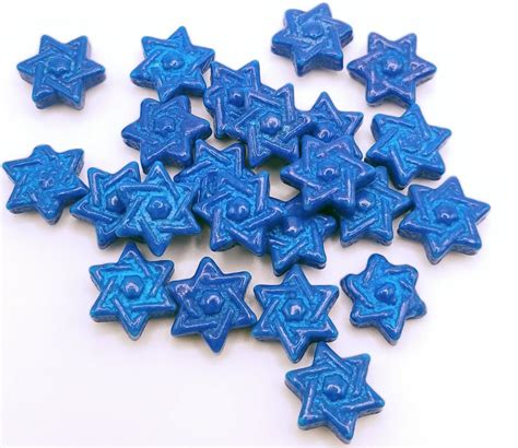 Ncs Blue Star Of David Edible Candy Sprinkles 8 Ounces Great For