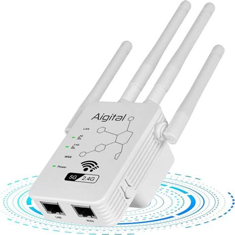 R P Teur Wifi Puissant Ac Mbps Amplificateur De Signal Double