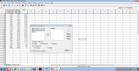 Analisis Korelasi Dengan Spss Mobilestatistik