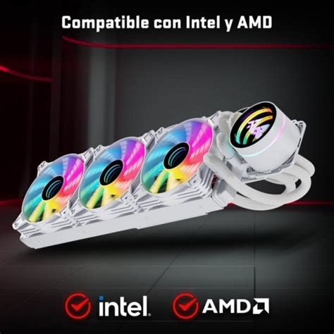 Tempest Liquid Cooler Argb Kit De Refrigera O L Quida Branco