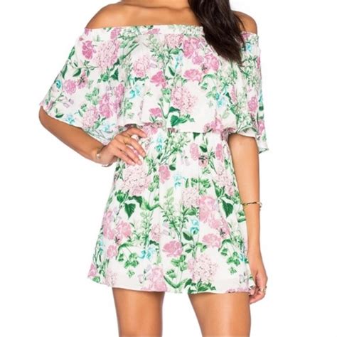 Show Me Your MuMu Dresses Smym Casita Mini Dress Poppies And Cream