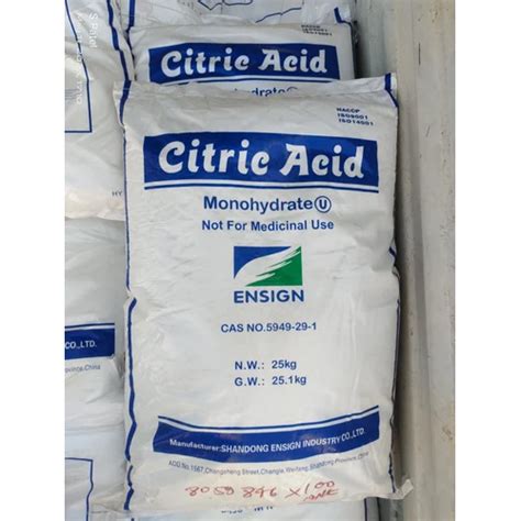 Citric Acid Anhydrous Cas No 77 92 9 At Best Price In Ankleshwar Ashirwad Enterprise