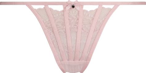 Hunkemöller Dames Lingerie String Maxime Roze maat S bol