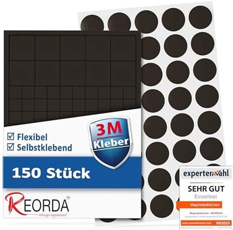 Reorda Magnetkreise Magnetpl Ttchen Selbstklebend St Ck