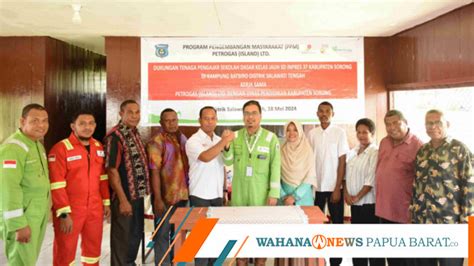 Sinergi Dengan Pemkab Sorong SKK Migas KKKS Petrogas Island Ltd