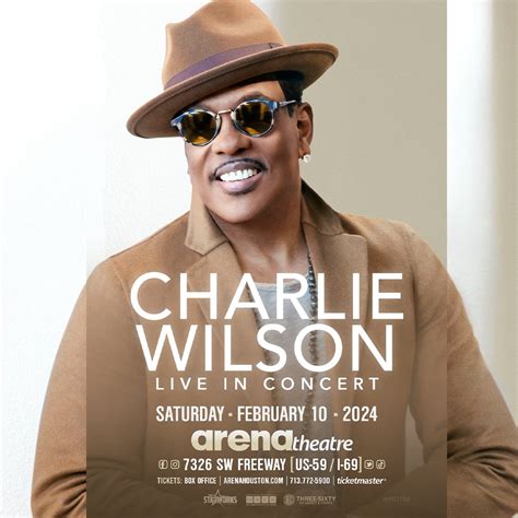 Charlie Wilson 2024 Tour Schedule Laney Mirella